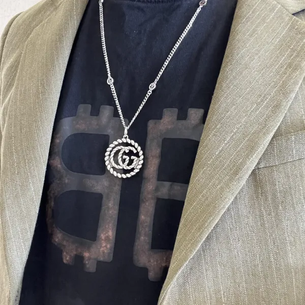 【GUCCI】ネックレス、新しいネックレス万能シンプルファッションオーナメント241015