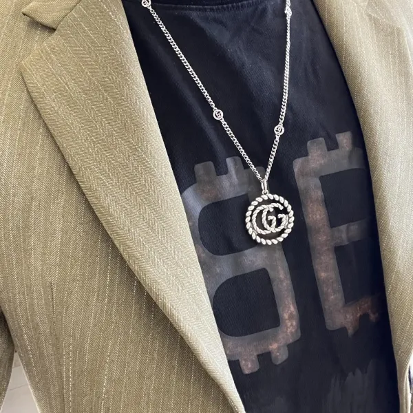 【GUCCI】ネックレス、新しいネックレス万能シンプルファッションオーナメント241015