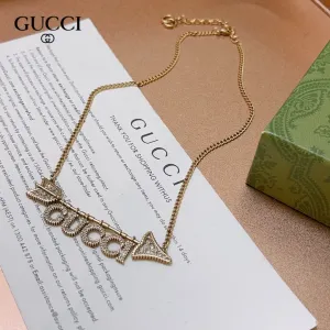 【GUCCI】ネックレス、新しいネックレス万能シンプルファッションオーナメント
