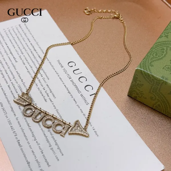 【GUCCI】ネックレス、新しいネックレス万能シンプルファッションオーナメント