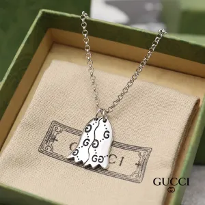 【GUCCI】ネックレス、新しいネックレス万能シンプルファッションオーナメント