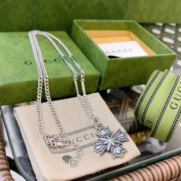 【GUCCI】ネックレス、新しいネックレス万能シンプルファッションオーナメント