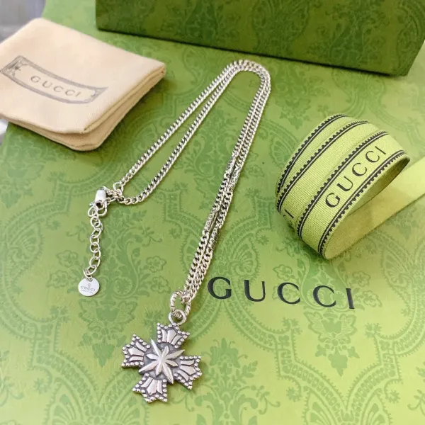 【GUCCI】ネックレス、新しいネックレス万能シンプルファッションオーナメント
