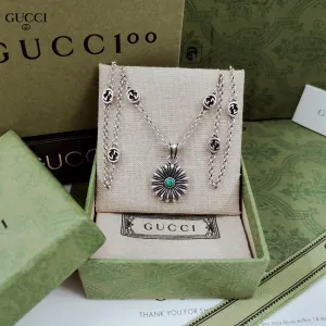 【GUCCI】ネックレス、新しいネックレス万能シンプルファッションオーナメント
