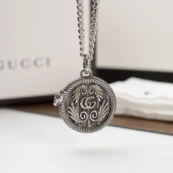 【GUCCI】ネックレス、新しいネックレス万能シンプルファッションオーナメント