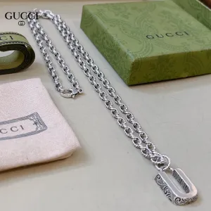 【GUCCI 】ネックレス、新しいネックレス万能シンプルファッションオーナメント