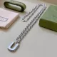 【GUCCI 】ネックレス、新しいネックレス万能シンプルファッションオーナメント
