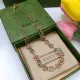 【GUCCI】ネックレス、新しいネックレス万能シンプルファッションオーナメント