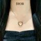 【DIOR】ネックレス、新しいネックレス万能シンプルファッションオーナメント 250301 【DIOR】ネックレス、新しいネックレス万能シンプルファッションオーナメント 250301