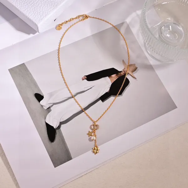 【DIOR】ネックレス、新しいネックレス万能シンプルファッションオーナメント  250301