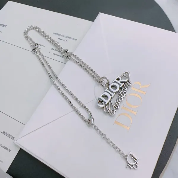 【DIOR】ネックレス、新しいネックレス万能シンプルファッションオーナメント 241015