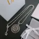 【DIOR】ネックレス、新しいネックレス万能シンプルファッションオーナメント240812