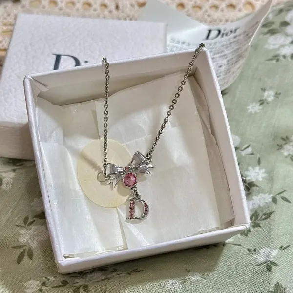 【DIOR】ネックレス、新しいネックレス万能シンプルファッションオーナメント 240730