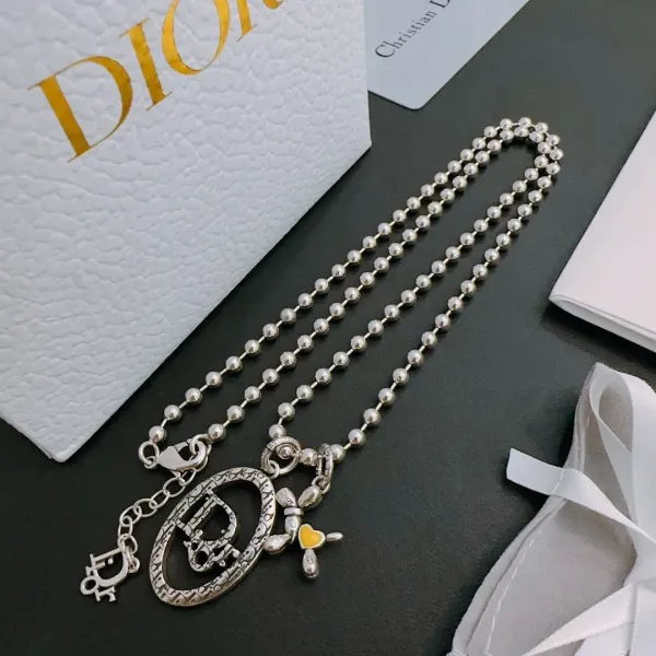 【DIOR】ネックレス、新しいネックレス万能シンプルファッションオーナメント 240730