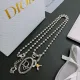 【DIOR】ネックレス、新しいネックレス万能シンプルファッションオーナメント 240730