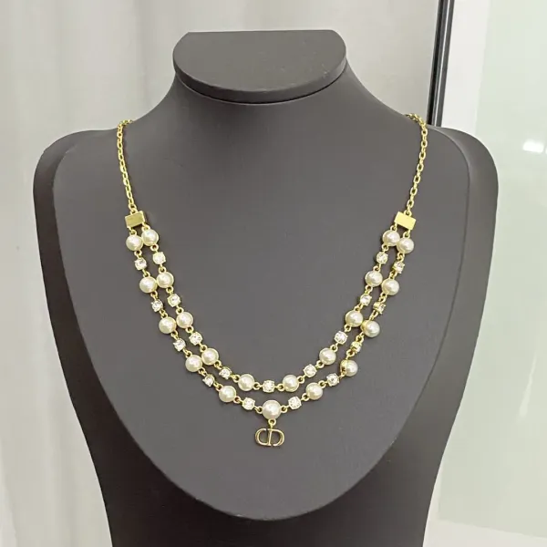 【DIOR】ネックレス、新しいネックレス万能シンプルファッションオーナメント 2473 【DIOR】ネックレス、新しいネックレス万能シンプルファッションオーナメント 2473