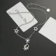 【DIOR】ネックレス、新しいネックレス万能シンプルファッションオーナメント