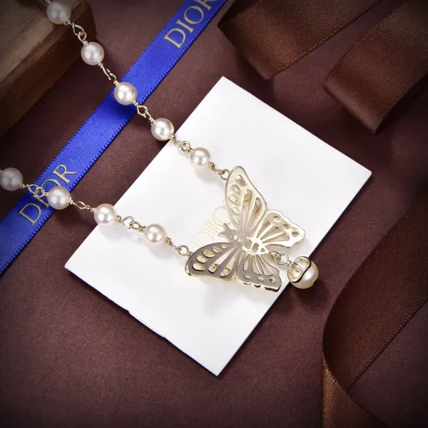 【DIOR】ネックレス、新しいネックレス万能シンプルファッションオーナメント 【DIOR】ネックレス、新しいネックレス万能シンプルファッションオーナメント