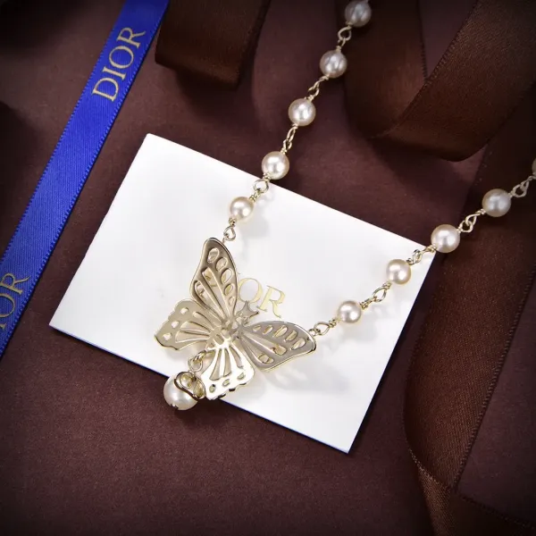 【DIOR】ネックレス、新しいネックレス万能シンプルファッションオーナメント 【DIOR】ネックレス、新しいネックレス万能シンプルファッションオーナメント