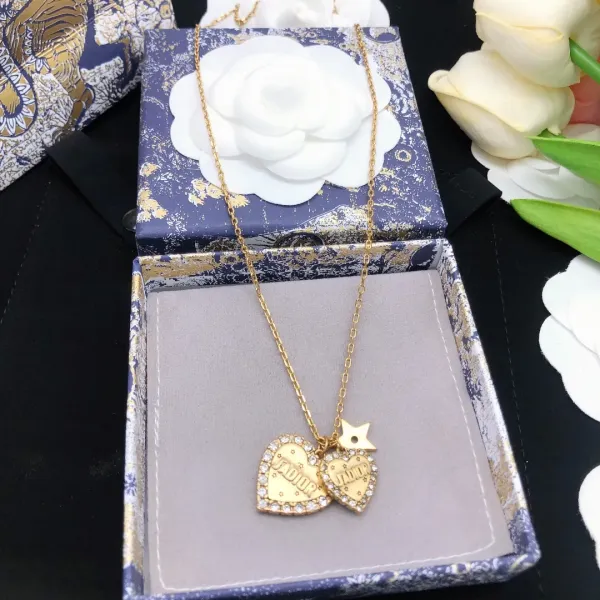 【 DIOR】ネックレス、新しいネックレス万能シンプルファッションオーナメント