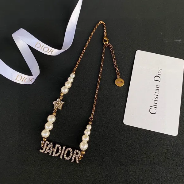 【DIOR】ネックレス、新しいネックレス万能シンプルファッションオーナメント