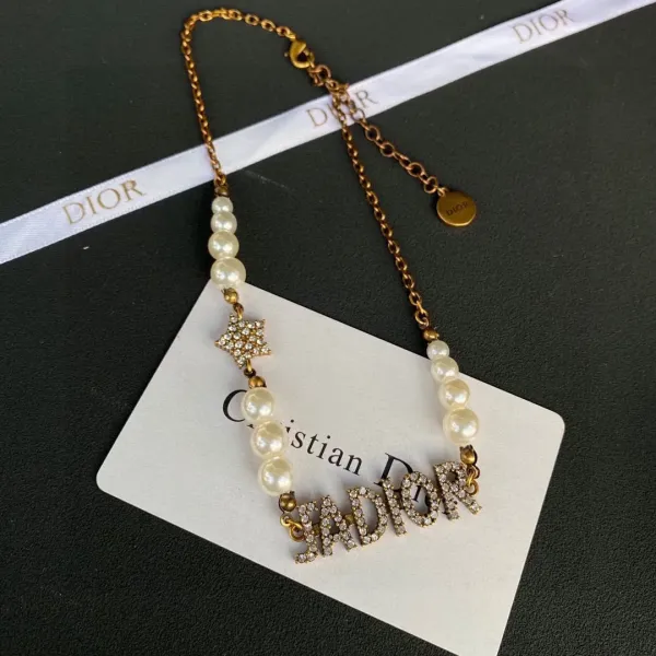 【DIOR】ネックレス、新しいネックレス万能シンプルファッションオーナメント