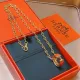 【HERMES】ネックレス、新しいネックレス万能シンプルファッションオーナメント 240730