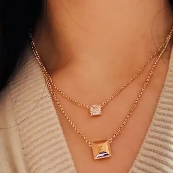 【HERMES】ネックレス、新しいネックレス万能シンプルファッションオーナメント 240730