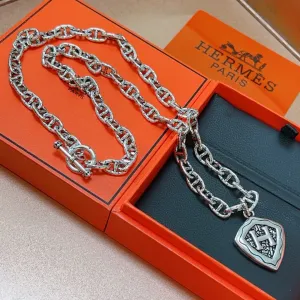 【 HERMES】ネックレス、新しいネックレス万能シンプルファッションオーナメント 2473