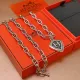 【 HERMES】ネックレス、新しいネックレス万能シンプルファッションオーナメント 2473