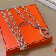 【HERMES】ネックレス、新しいネックレス万能シンプルファッションオーナメント 2473