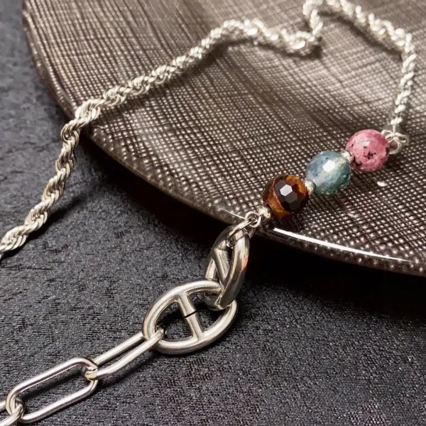 【HERMES】ネックレス、新しいネックレス万能シンプルファッションオーナメント 2473