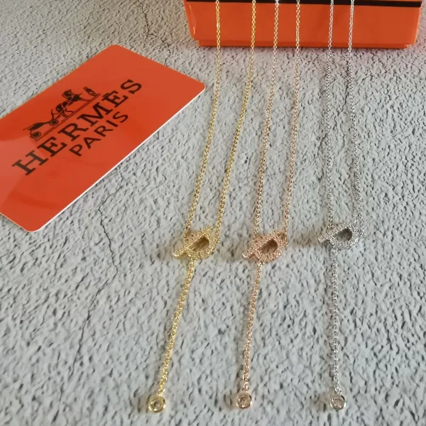 【HERMES 】ネックレス、新しいネックレス万能シンプルファッションオーナメント 【HERMES 】ネックレス、新しいネックレス万能シンプルファッションオーナメント