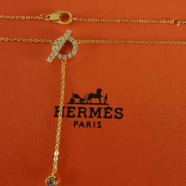 【HERMES 】ネックレス、新しいネックレス万能シンプルファッションオーナメント 【HERMES 】ネックレス、新しいネックレス万能シンプルファッションオーナメント