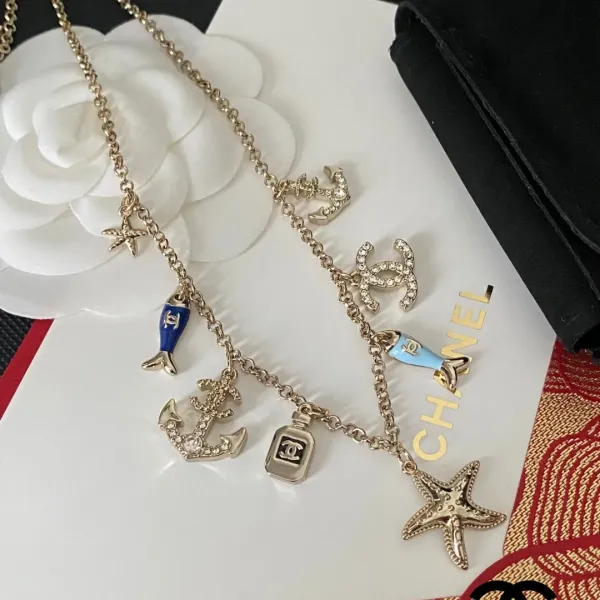 【CHANEL】ネックレス、新しいネックレス万能シンプルファッションオーナメント  240728