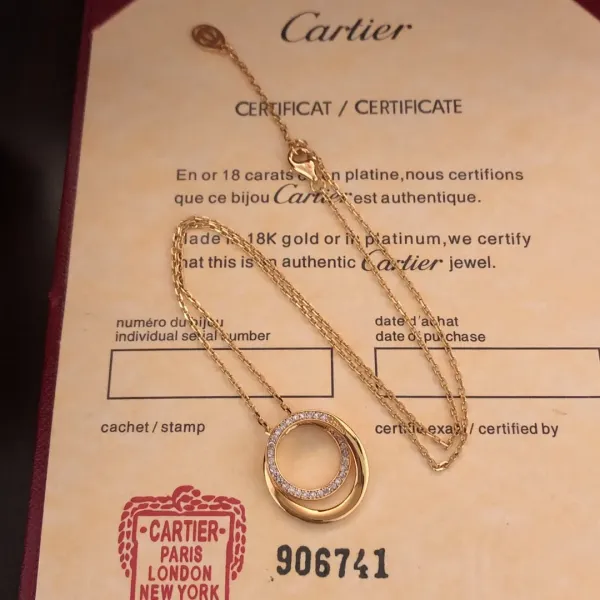 【CARTIER】ネックレス、新しいネックレス万能シンプルファッションオーナメント 240729