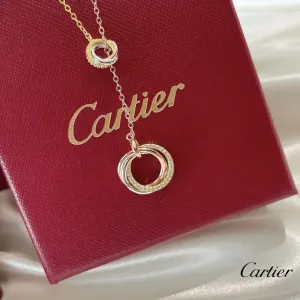 【CARTIER】ネックレス、新しいネックレス万能シンプルファッションオーナメント 2472