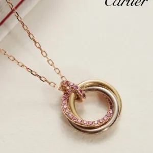【CARTIER】ネックレス、新しいネックレス万能シンプルファッションオーナメント