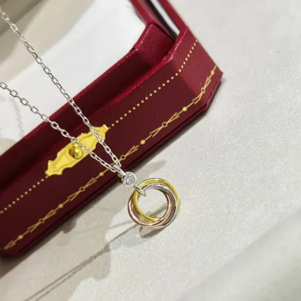 【CARTIER】ネックレス、新しいネックレス万能シンプルファッションオーナメント
