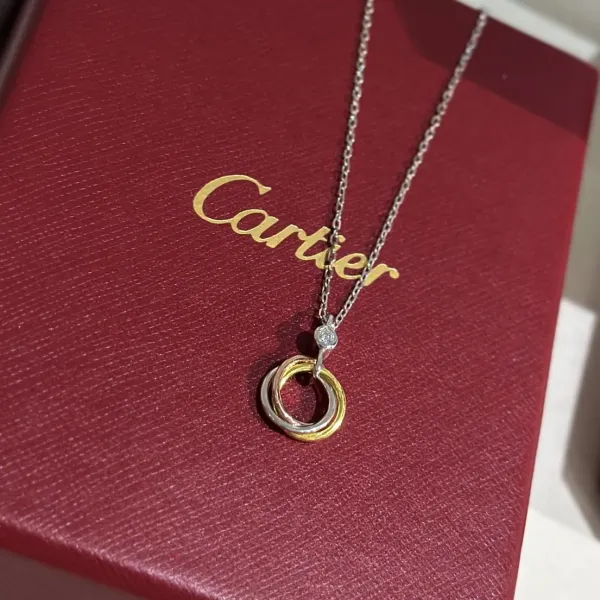 【CARTIER】ネックレス、新しいネックレス万能シンプルファッションオーナメント