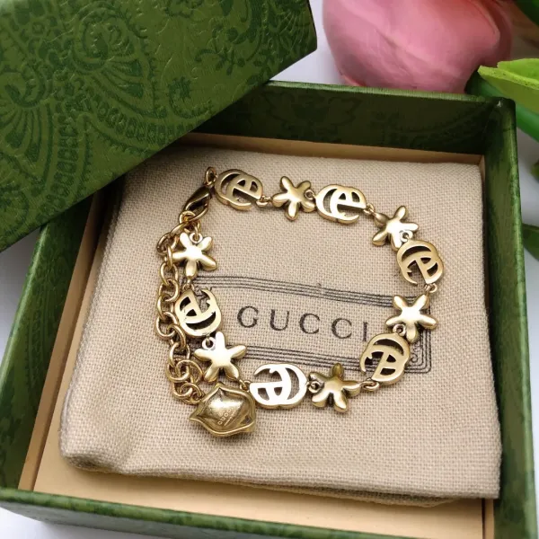 【GUCCI】ブレスレット、ファッションシンプルなスタイル