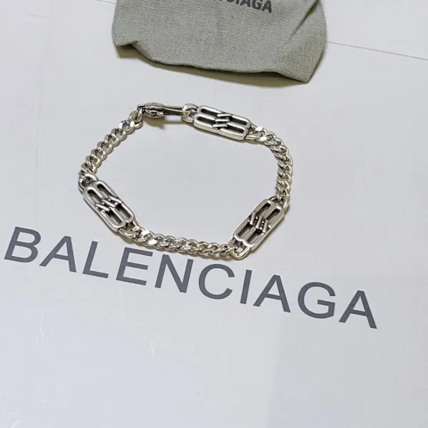 【BALENCIAGA】ブレスレット、ファッションシンプルなスタイル