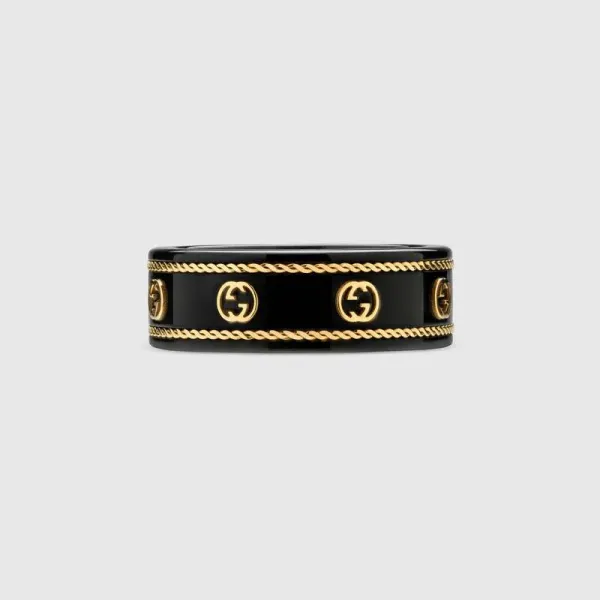 GUCCI インターロッキングGリング