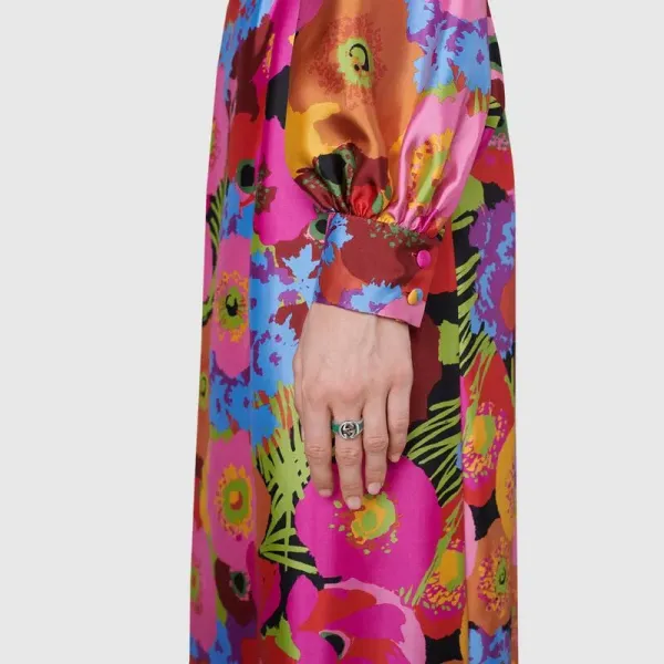 GUCCI エナメル インターロッキングG ブレスレット