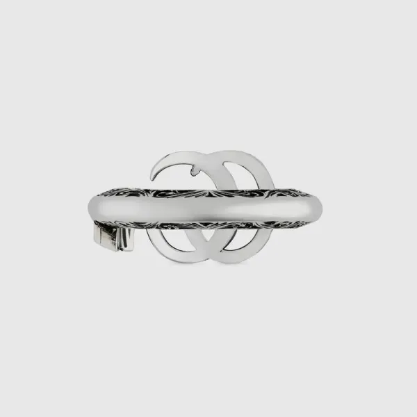GUCCI エナメル インターロッキングG ブレスレット