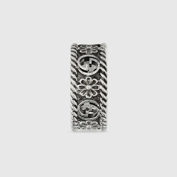 GUCCI エナメル インターロッキングG ブレスレット