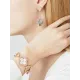 【Vancleef & Arpels】 マジック アルハンブラ イヤリング、2モチーフ