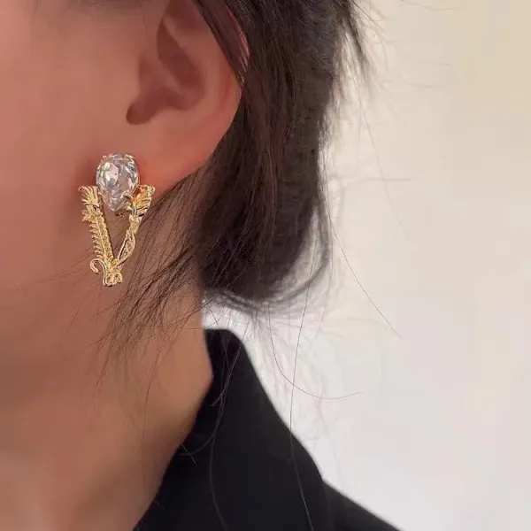 【VERSACE】ヴェルサーチ ファッションスタイルのイヤリング 【VERSACE】ヴェルサーチ ファッションスタイルのイヤリング