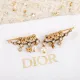 【DIOR】 ディオール   ファッションスタイルのイヤリング