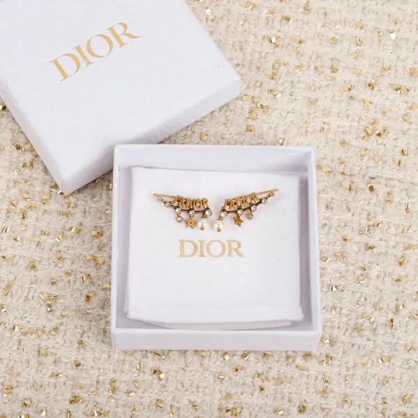 【DIOR】 ディオール   ファッションスタイルのイヤリング